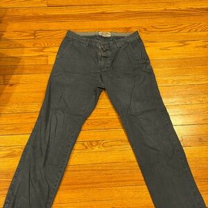 Men's Navy Chinos